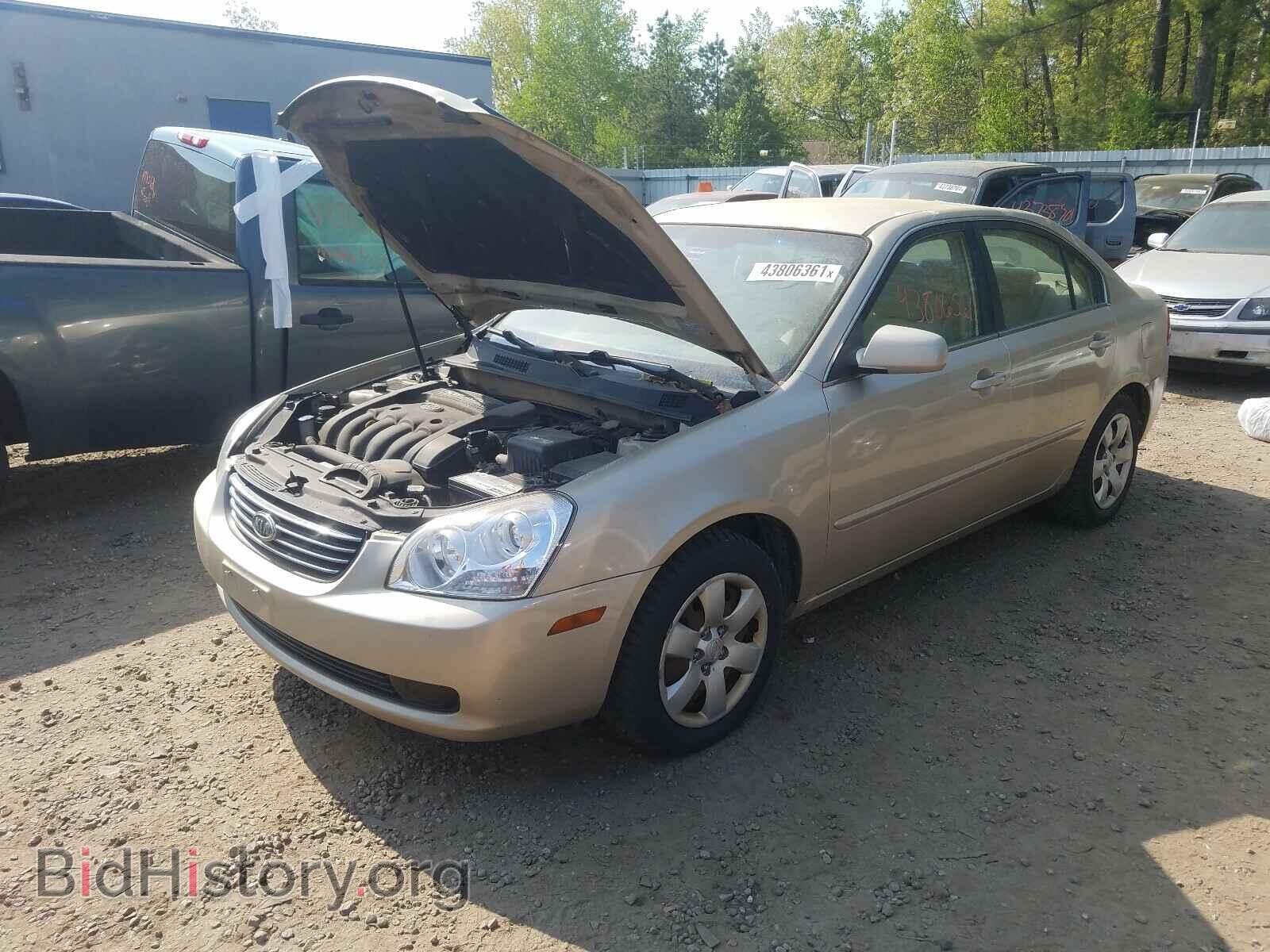 2007 KIA OPTIMA - VIN: KNAGE123775100359 - Фото 2