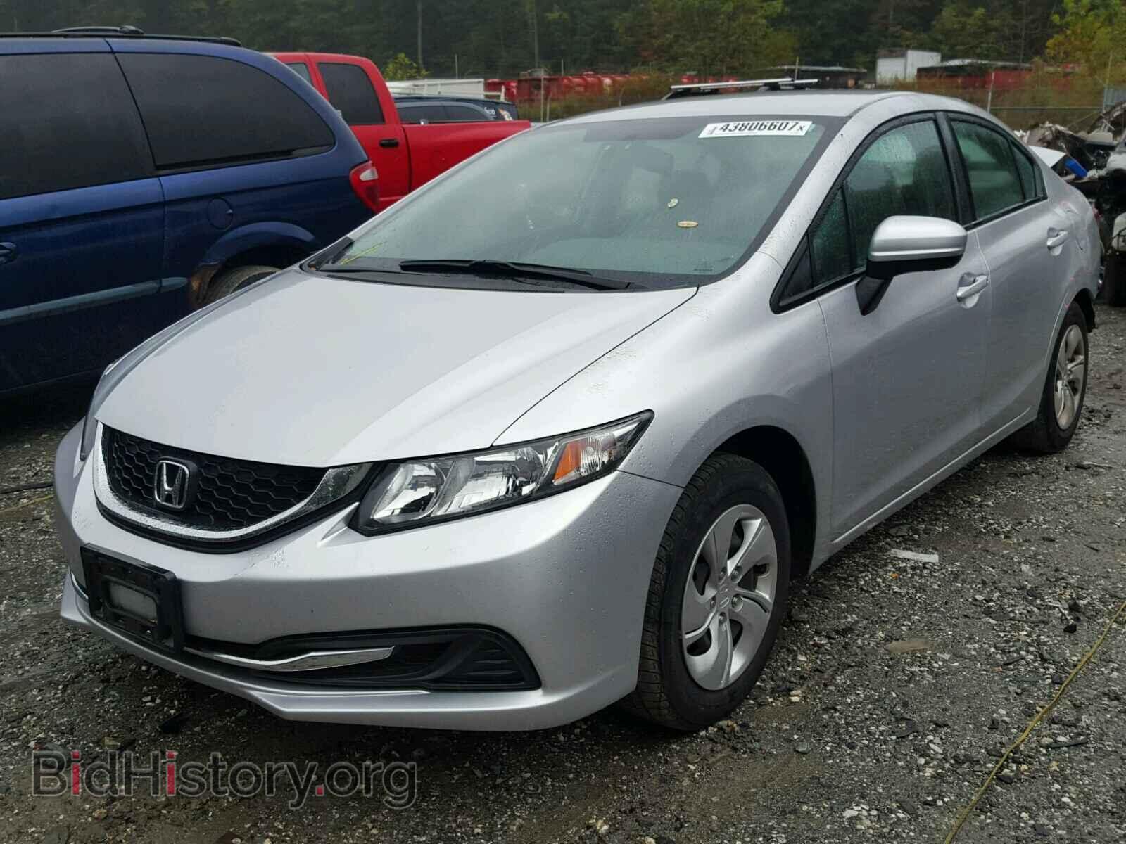 2014 HONDA CIVIC - VIN: 19XFB2F59EE262827 - Фото 2