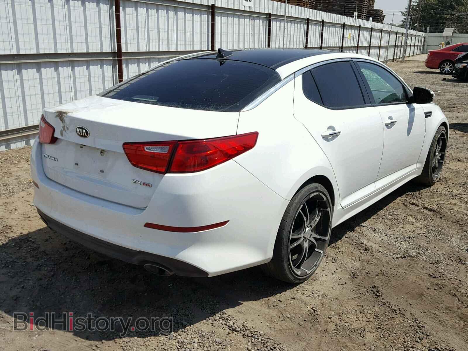 2015 KIA OPTIMA - VIN: 5XXGN4A75FG447563 - Photo 4