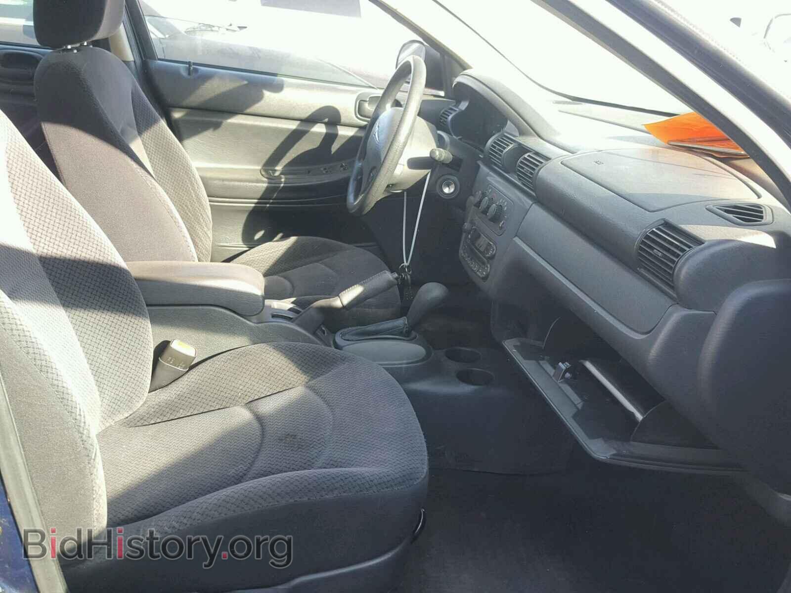 2006 CHRYSLER SEBRING - VIN: 1C3EL46X96N103667 - Фото 5