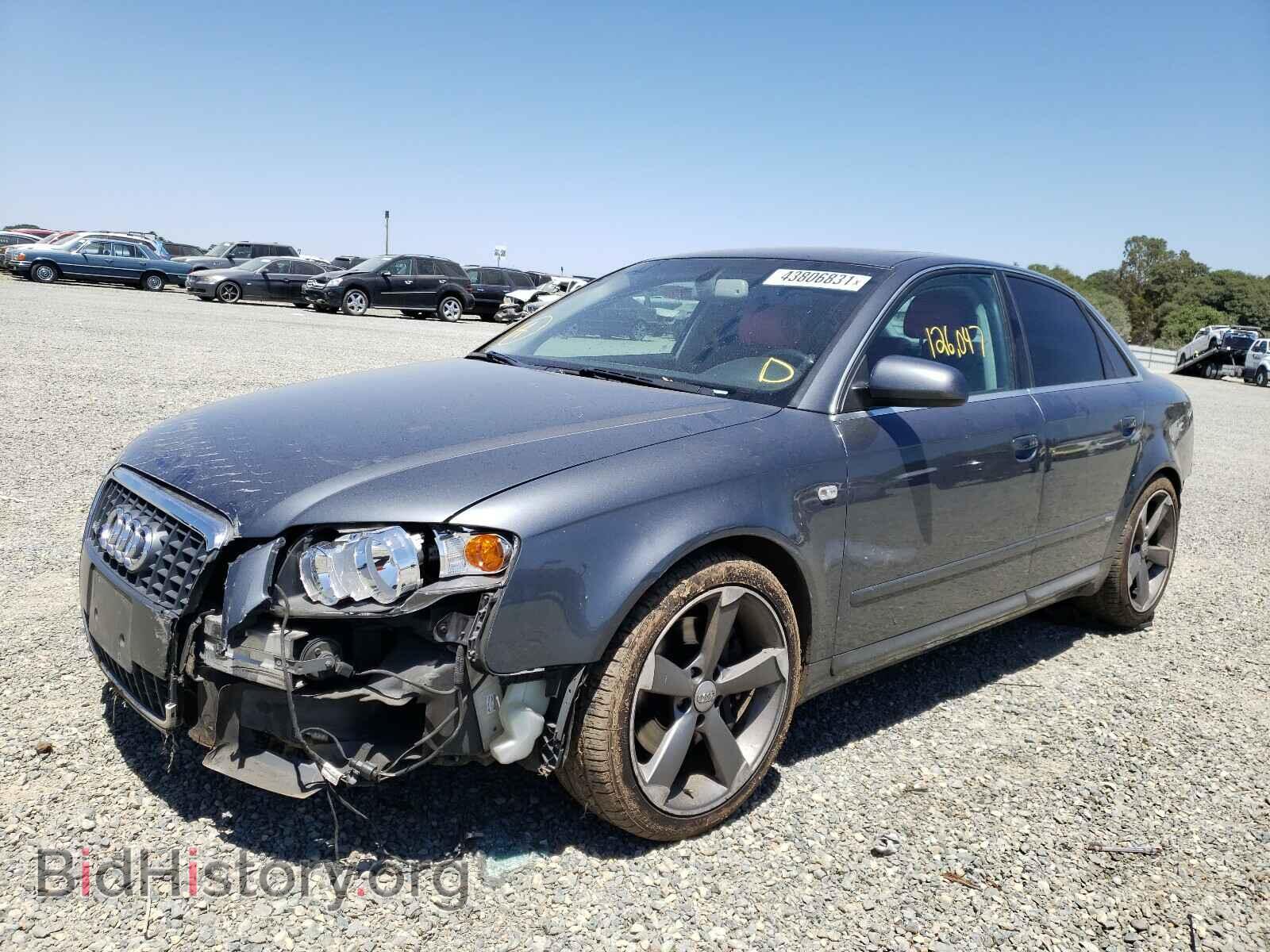 2006 AUDI A4 - VIN: WAUEF78E56A218772 - Фото 2