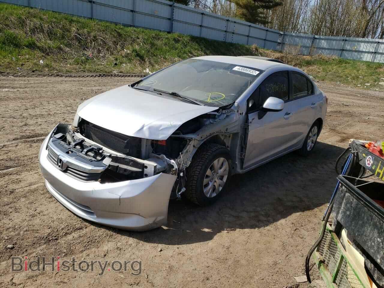 2012 HONDA CIVIC - VIN: 19XFB2F52CE034777 - Фото 2