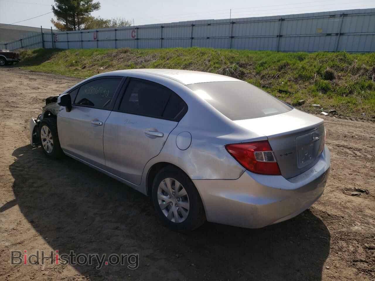 2012 HONDA CIVIC - VIN: 19XFB2F52CE034777 - Фото 3