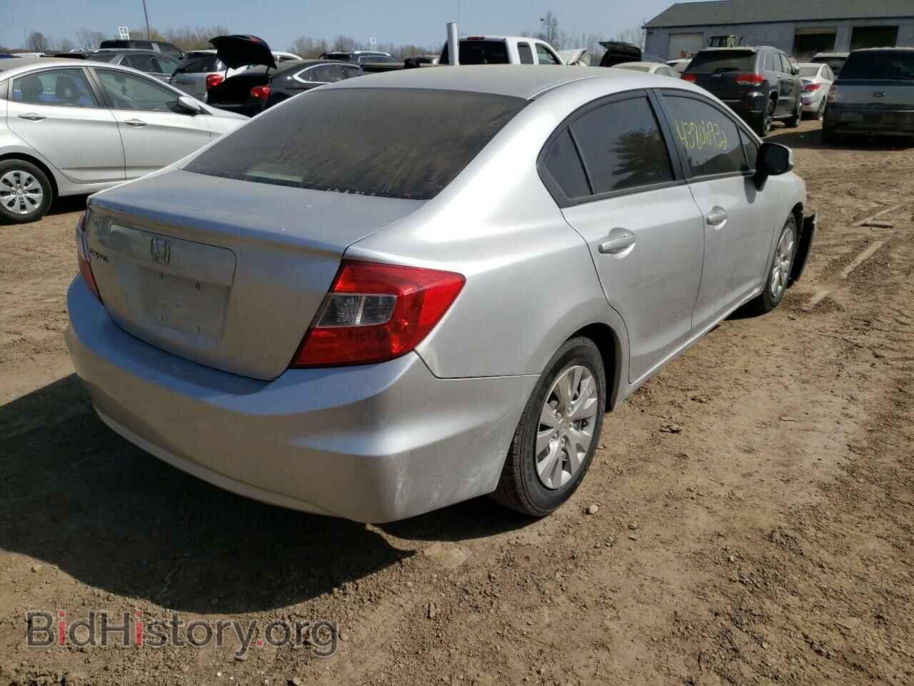 2012 HONDA CIVIC - VIN: 19XFB2F52CE034777 - Фото 4