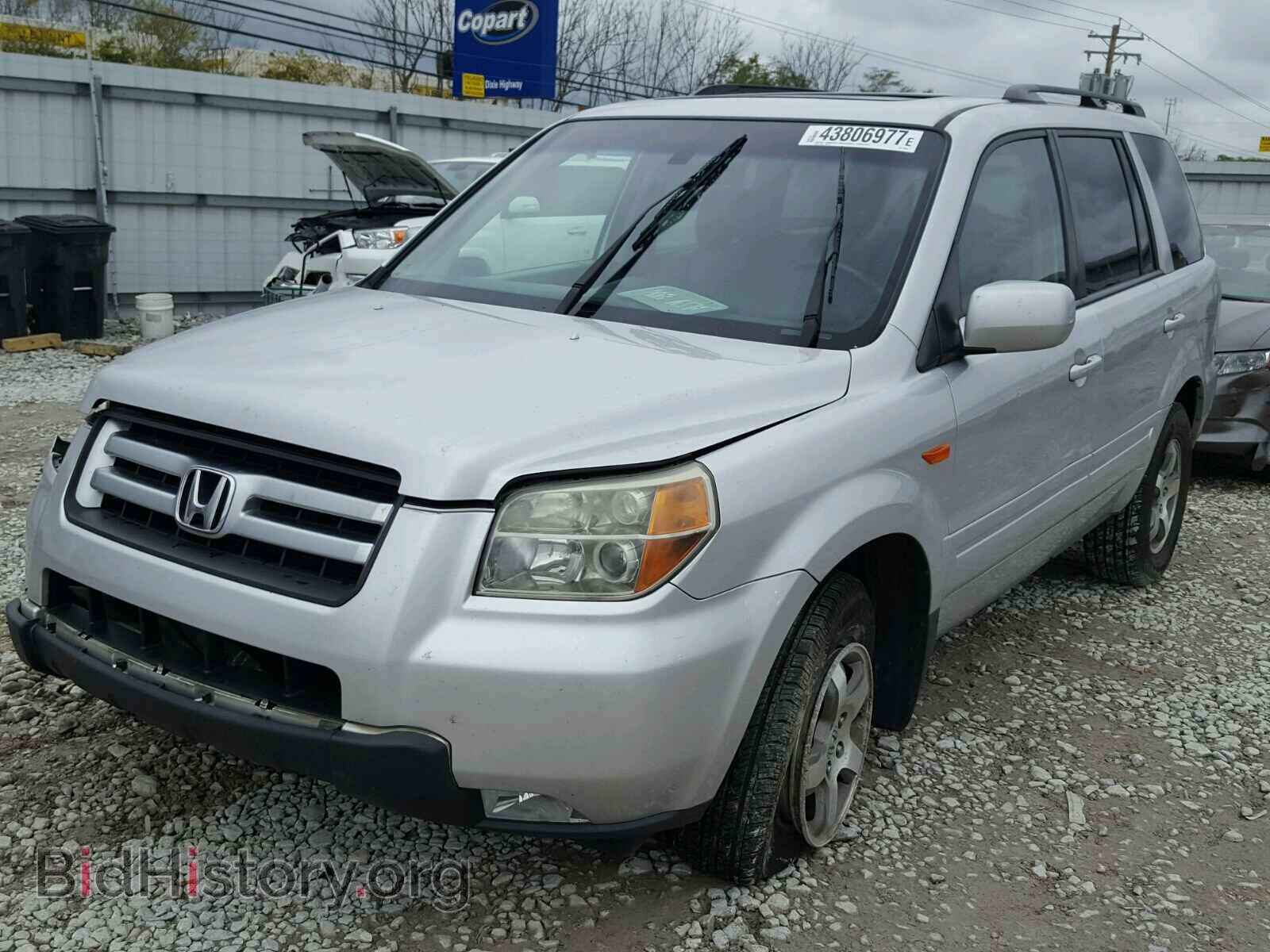 2006 HONDA PILOT - VIN: 2HKYF18656H515149 - Фото 2