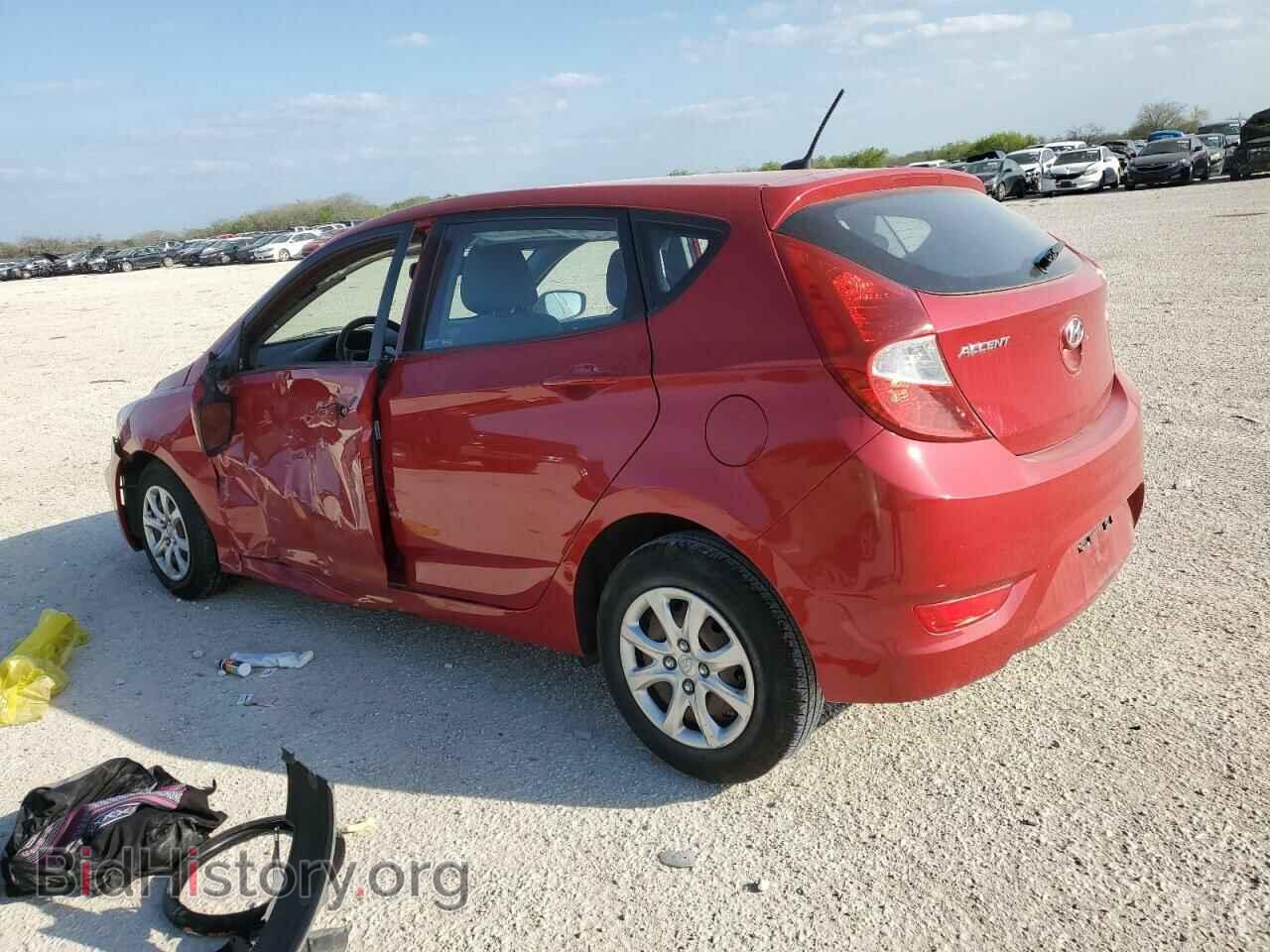 2013 HYUNDAI ACCENT - VIN: KMHCT5AEXDU081580 - Фото 2