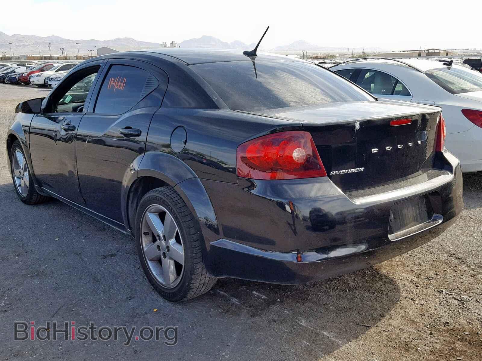 2012 DODGE AVENGER - VIN: 1C3CDZAB2CN148927 - Фото 3