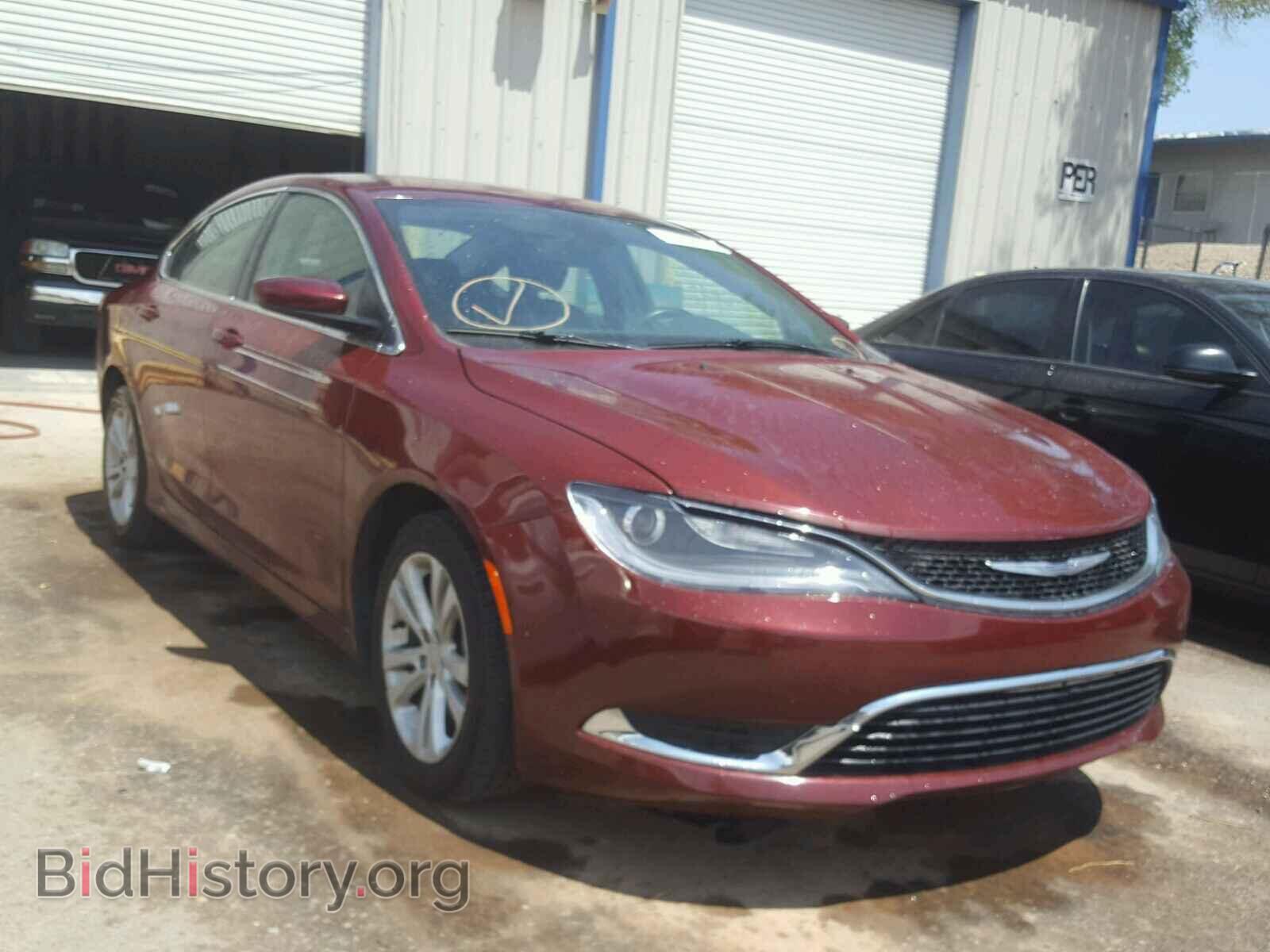 Photo 1C3CCCAB1FN521248 - CHRYSLER 200 2015