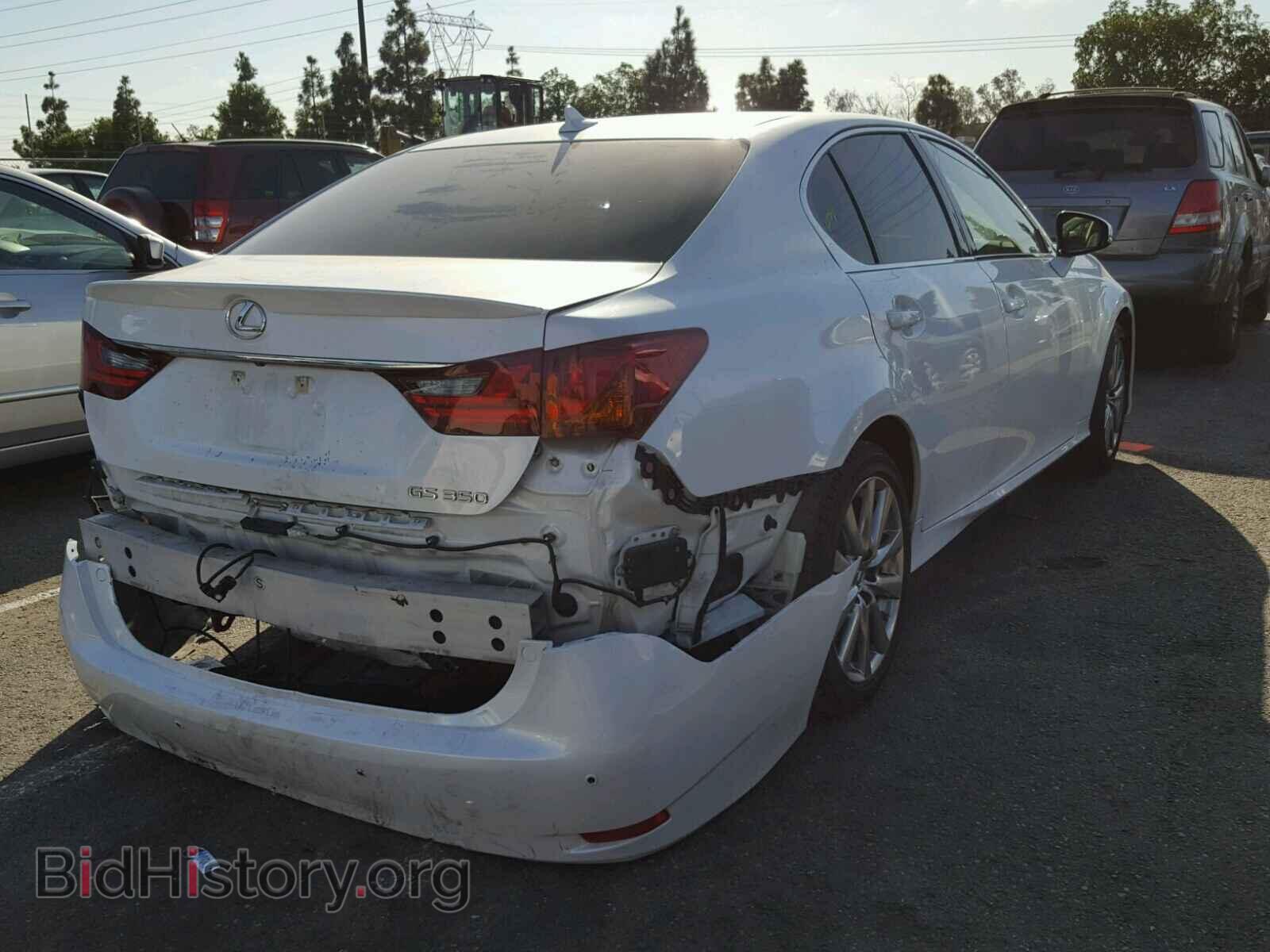 2013 LEXUS GS350 - VIN: JTHBE1BL0D5026256 - Фото 4