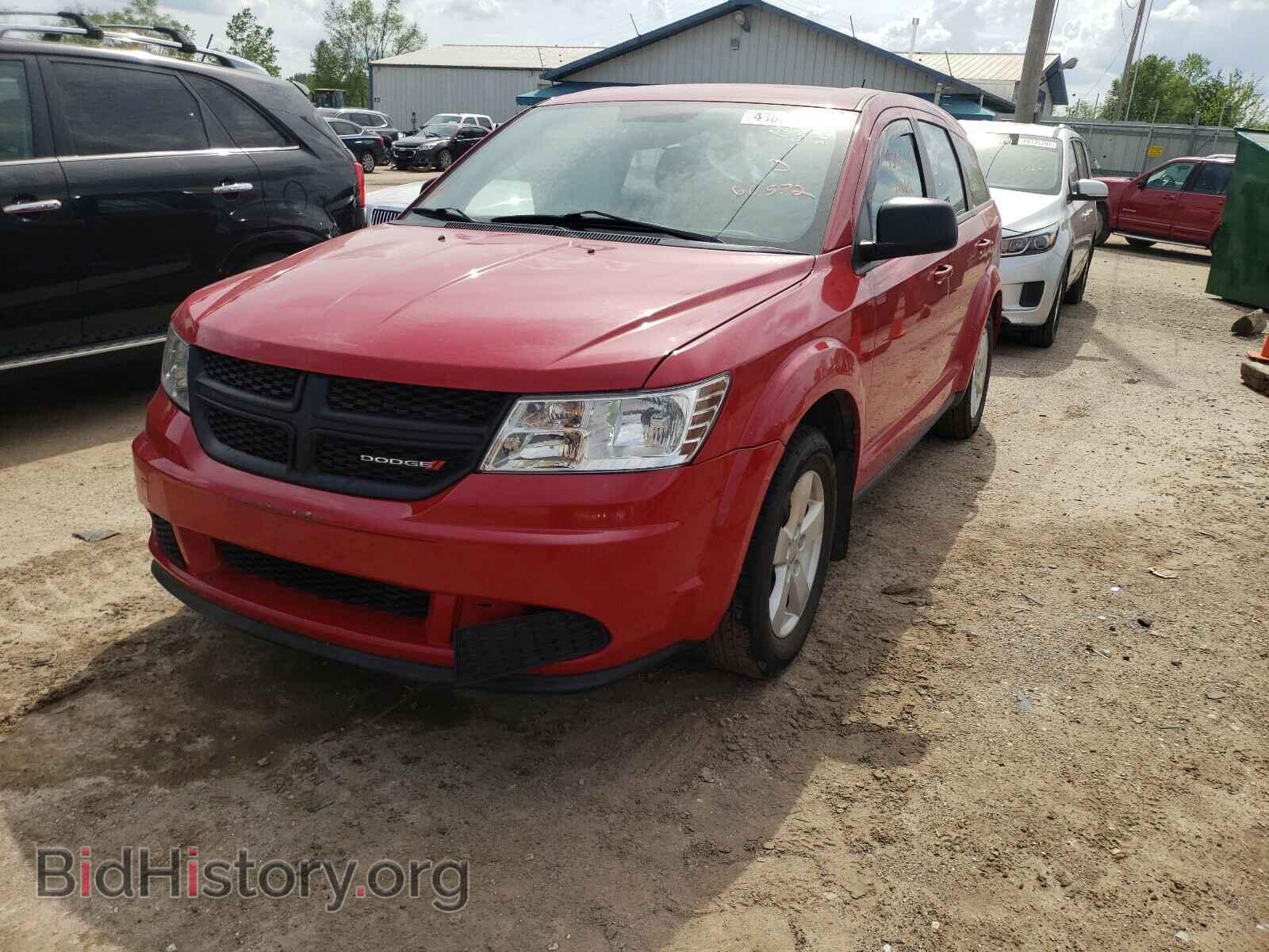2013 DODGE JOURNEY - VIN: 3C4PDCAB1DT611572 - Фото 2