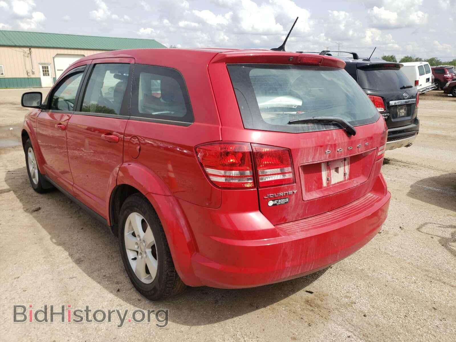 2013 DODGE JOURNEY - VIN: 3C4PDCAB1DT611572 - Фото 3