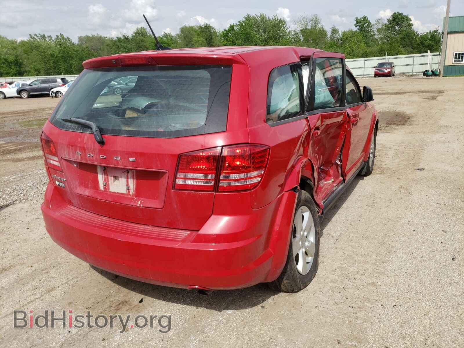 2013 DODGE JOURNEY - VIN: 3C4PDCAB1DT611572 - Фото 4