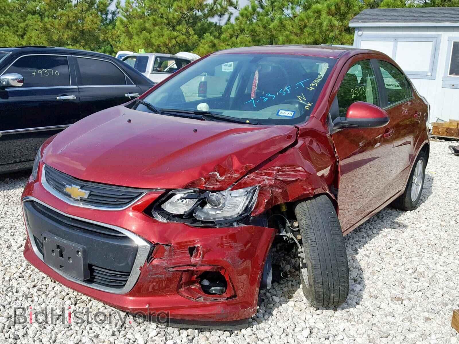 2017 CHEVROLET SONIC - VIN: 1G1JD5SH2H4137124 - Фото 2