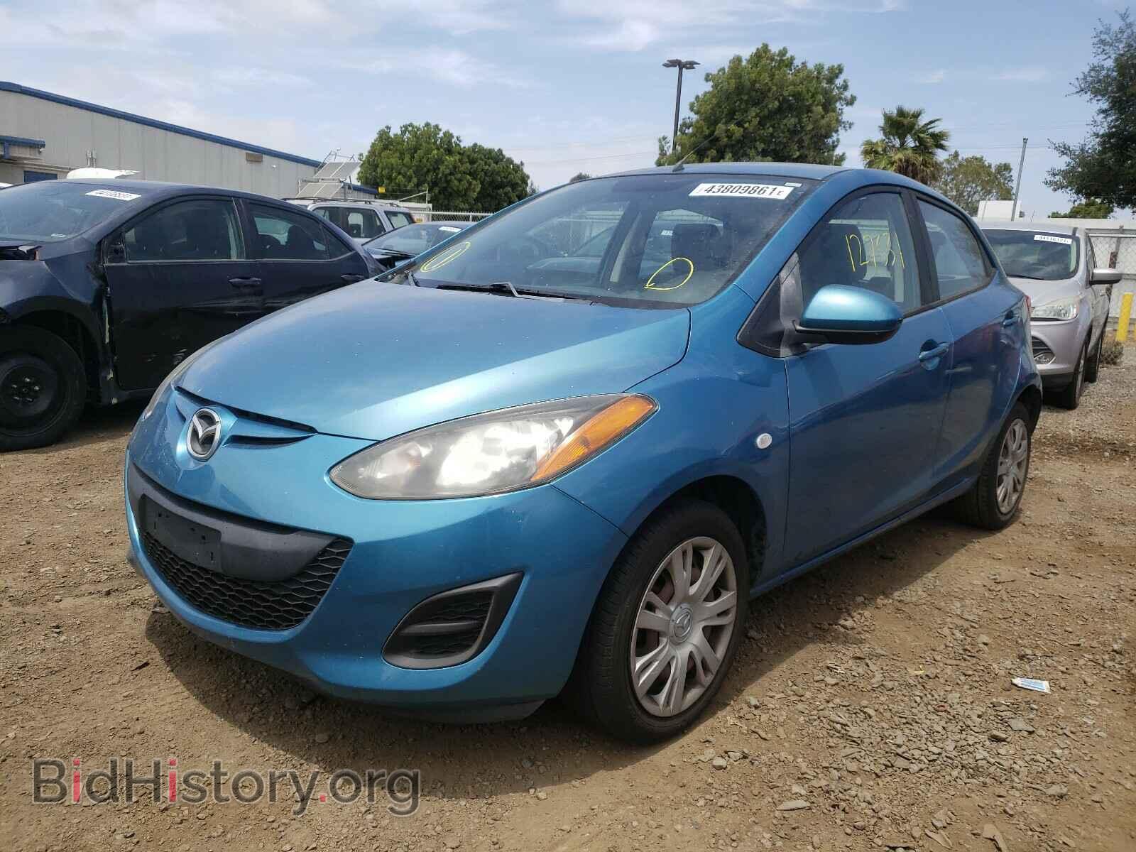 2011 MAZDA 2 - VIN: JM1DE1HZ5B0120410 - Фото 2