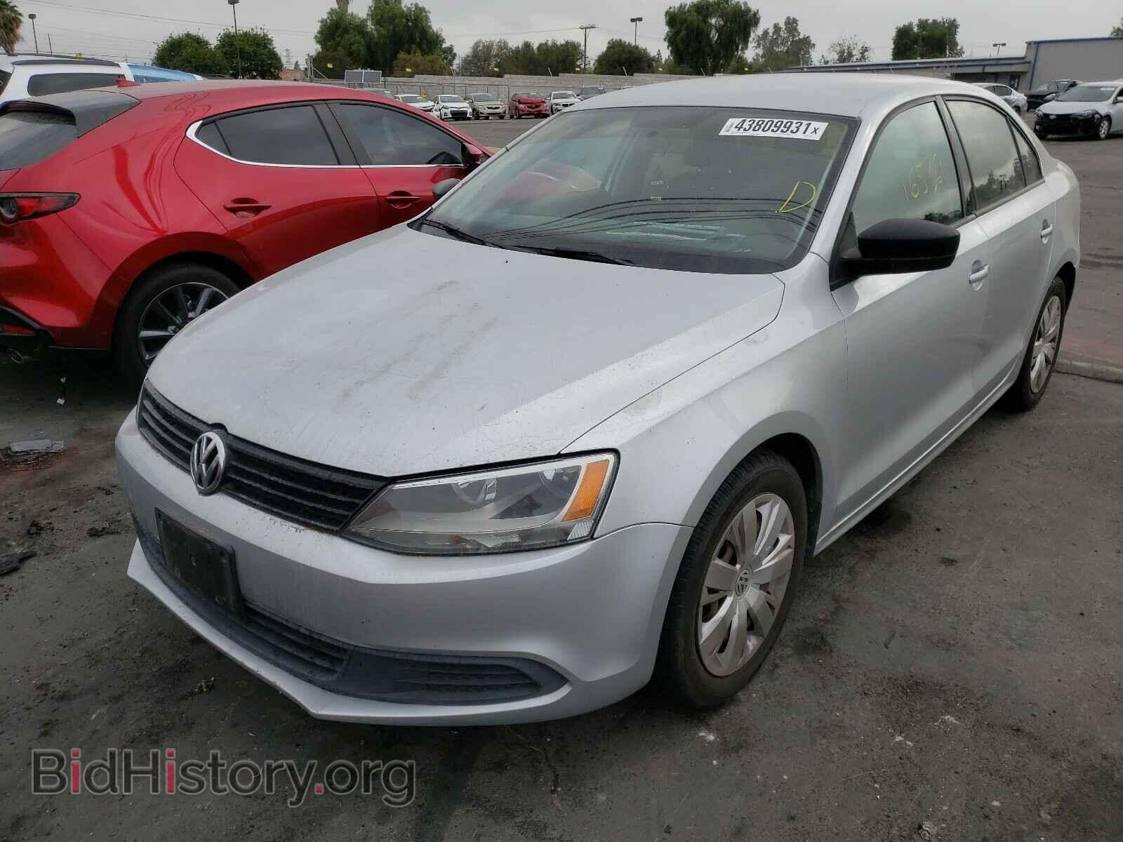 2014 VOLKSWAGEN JETTA - VIN: 3VW2K7AJ6EM237113 - Фото 2