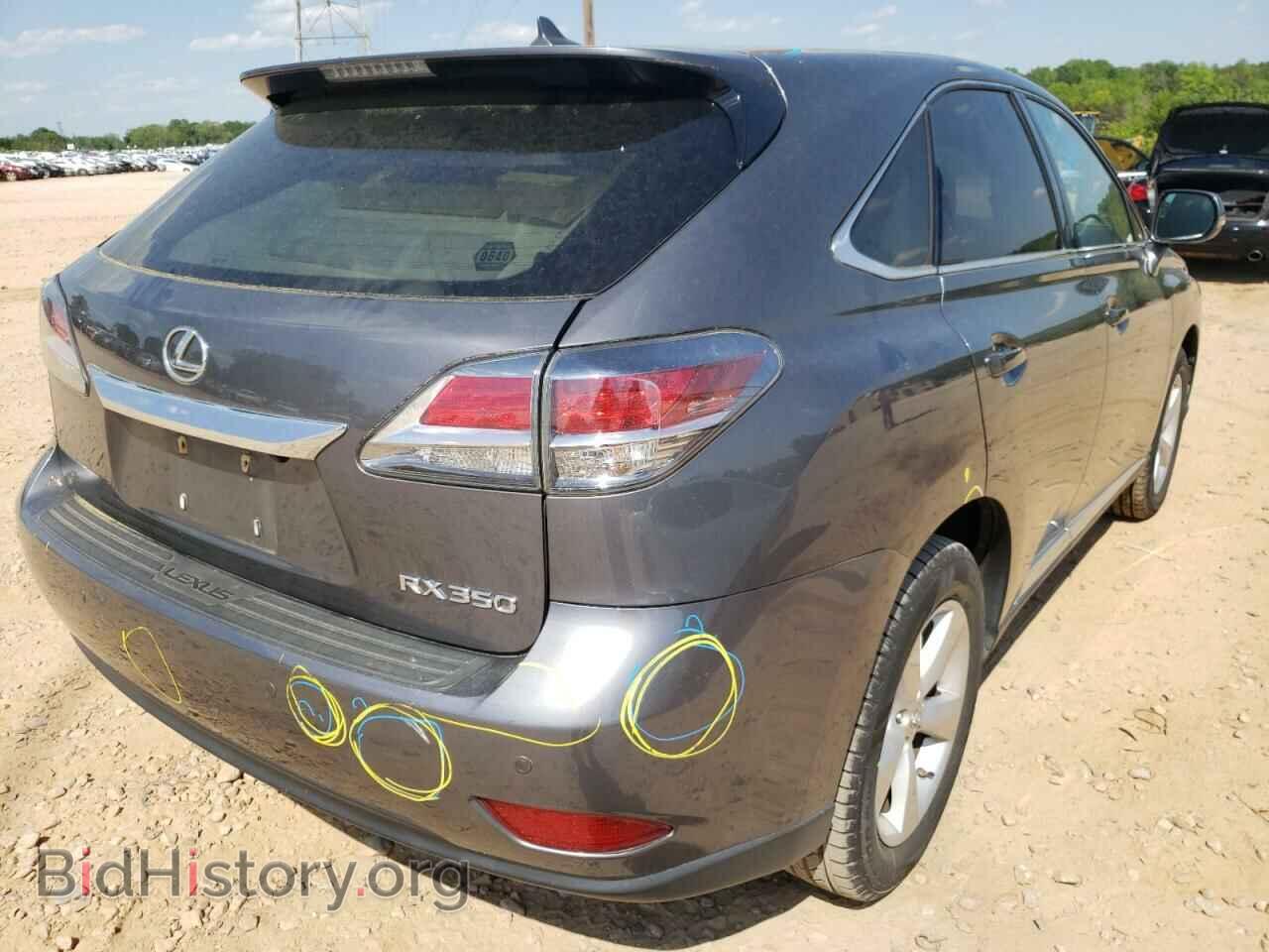 2013 LEXUS RX350 - VIN: 2T2BK1BA5DC216867 - Фото 4