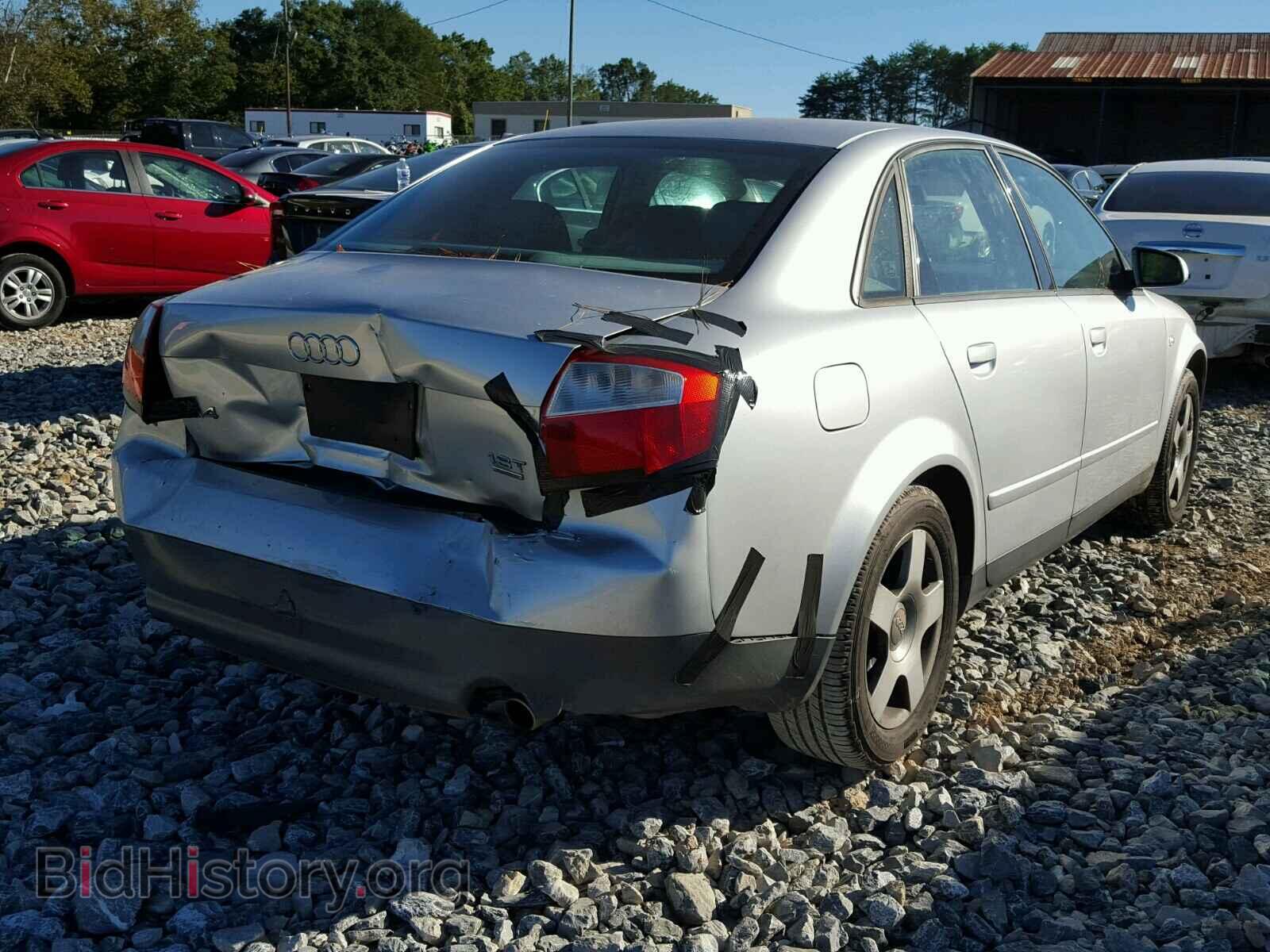 2002 AUDI A4 - VIN: WAULC68E12A252812 - Photo 4