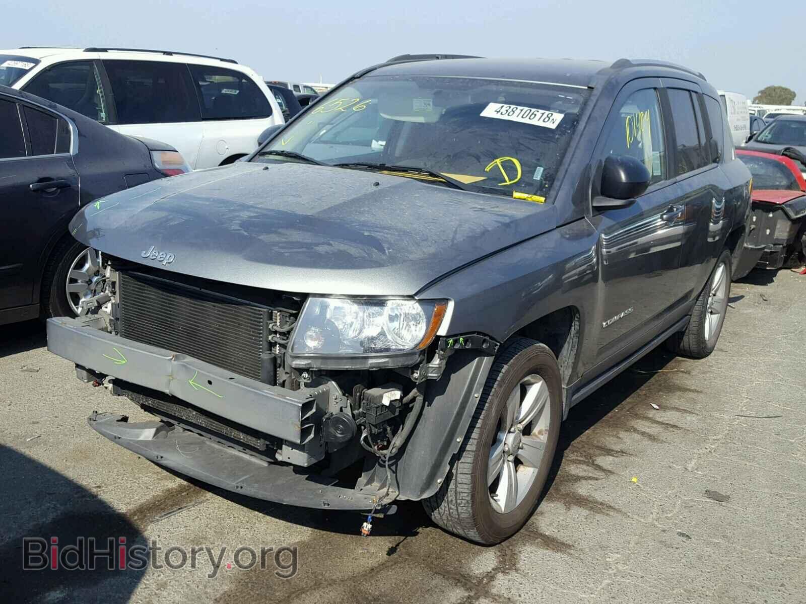 2014 JEEP COMPASS SP - VIN: 1C4NJDBB8ED569672 - Фото 2