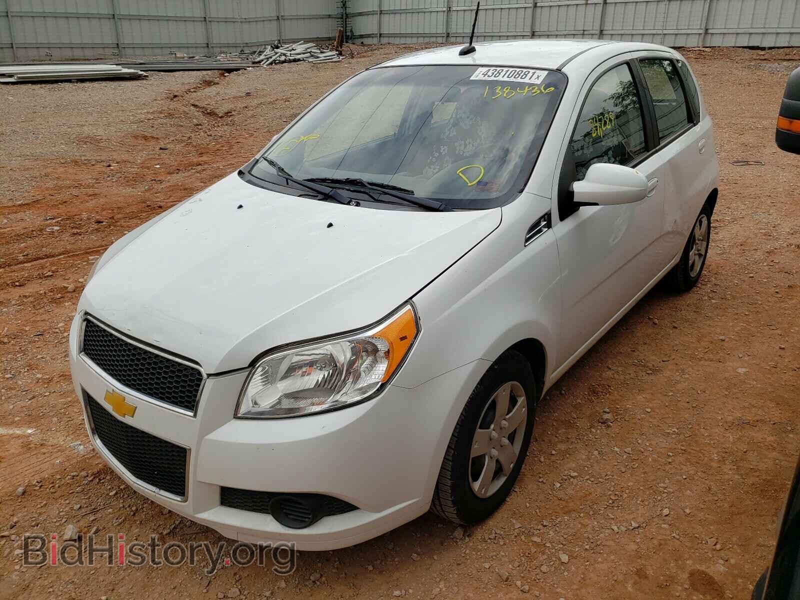 2011 CHEVROLET AVEO - VIN: KL1TD6DE0BB138436 - Фото 2