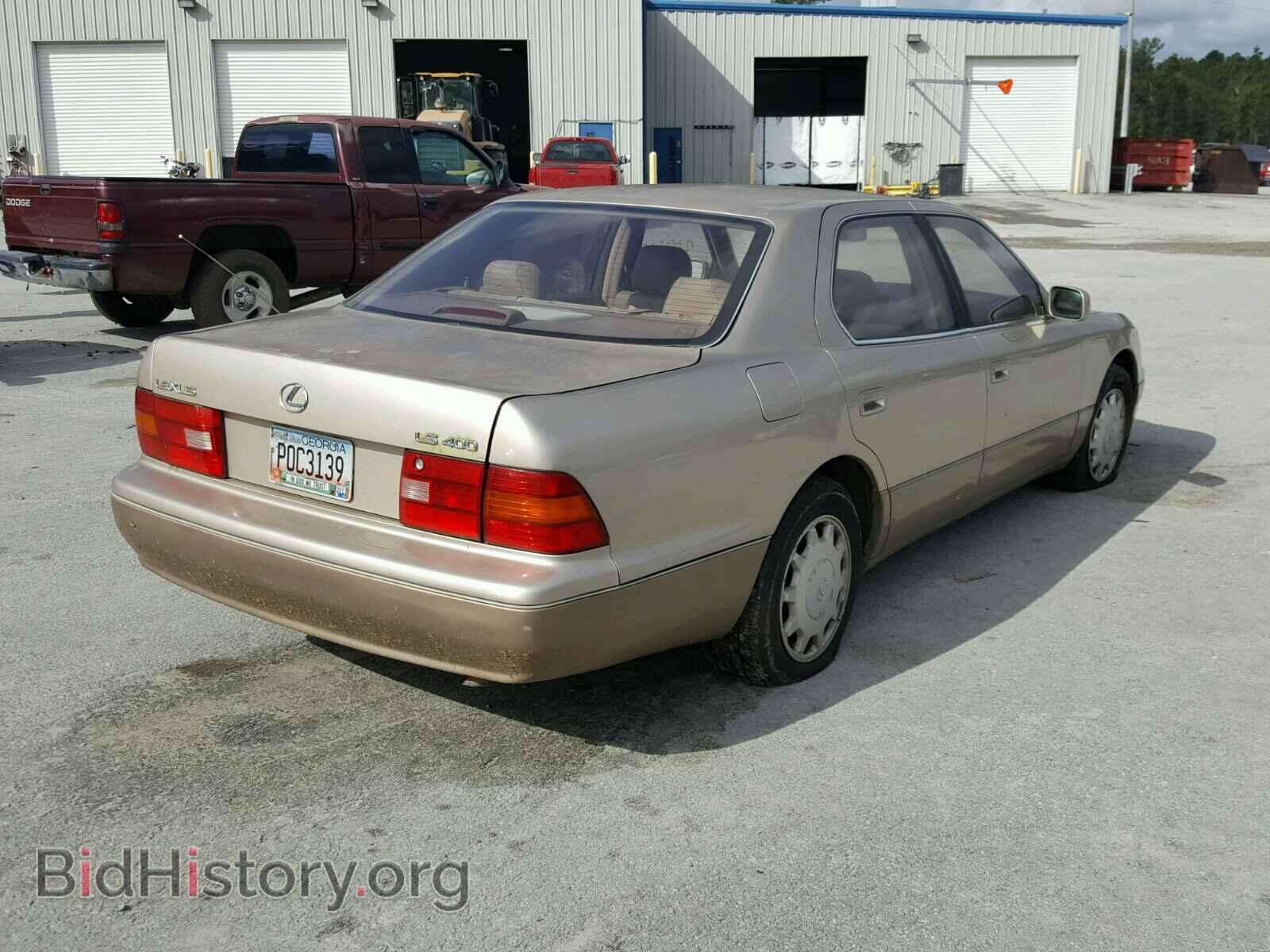 1996 LEXUS LS - VIN: JT8BH22F8T0042157 - Фото 4
