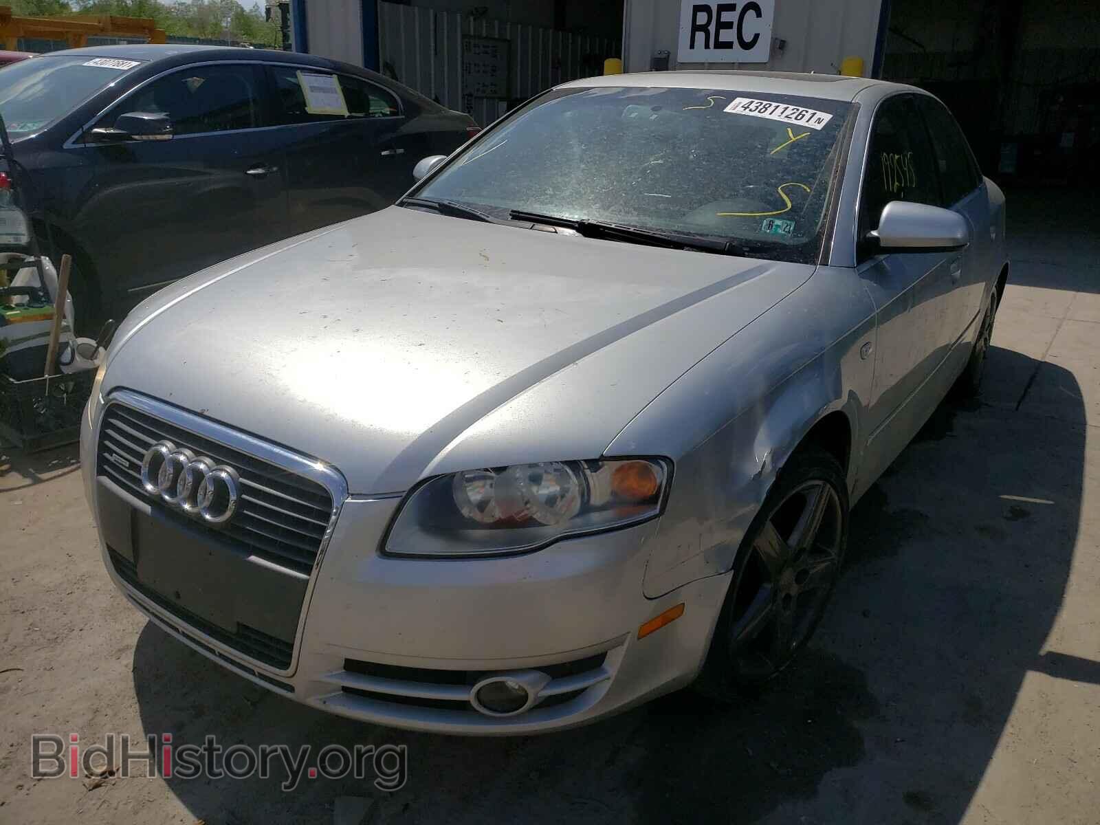 2007 AUDI A4 - VIN: WAUDF78E97A081297 - Фото 2
