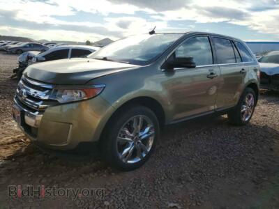 2012 Ford EDGE LIMITED, green — VIN 2FMDK4KC0CBA12657, Copart