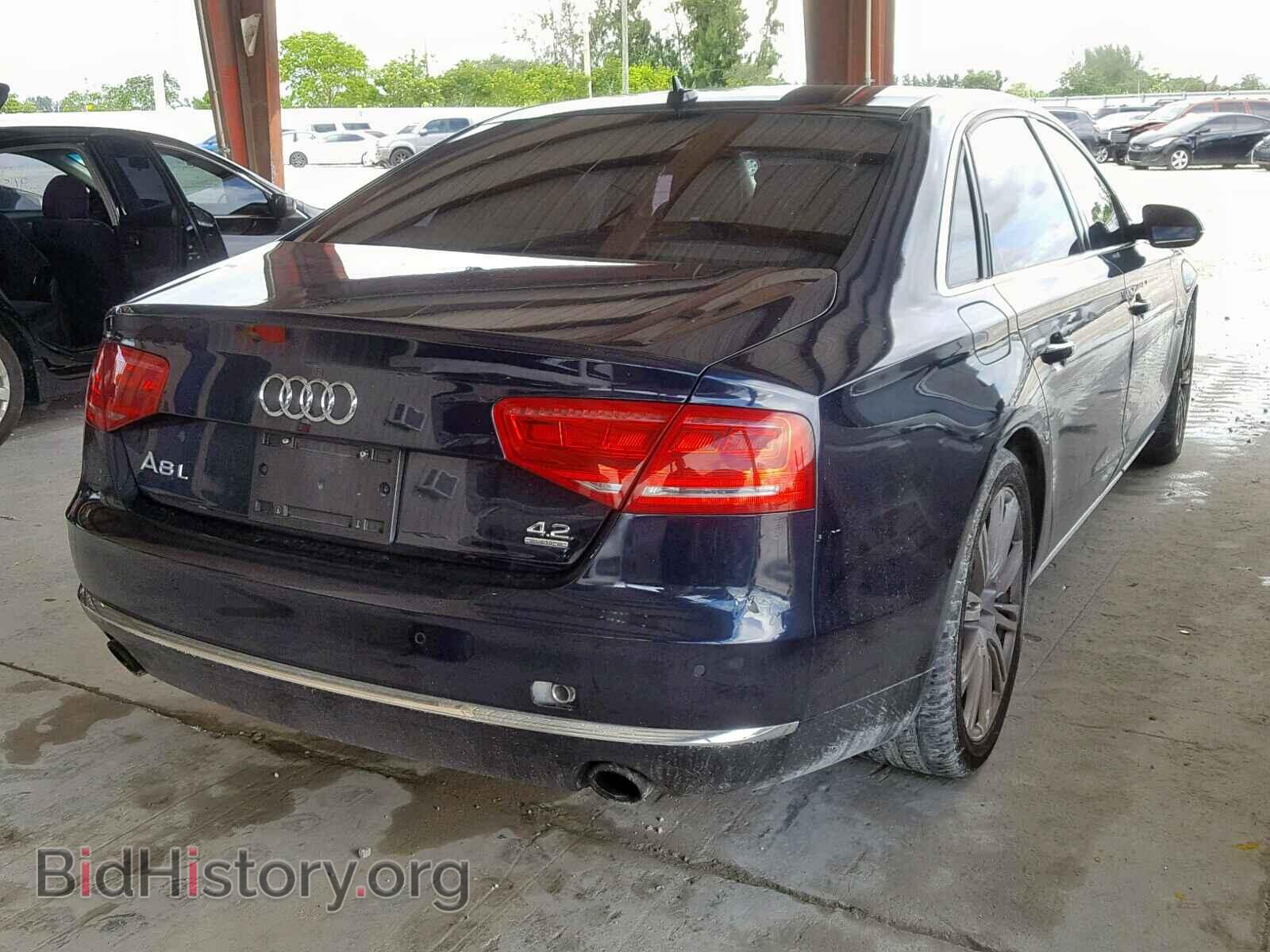 2012 AUDI A8 - VIN: WAURVAFDXCN007387 - Фото 4