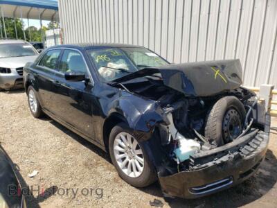 2012 Chrysler 300, black — VIN 2C3CCAAG7CH165375, Copart