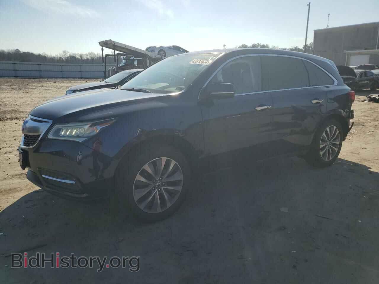 Photo 5FRYD3H41EB005621 - ACURA MDX 2014