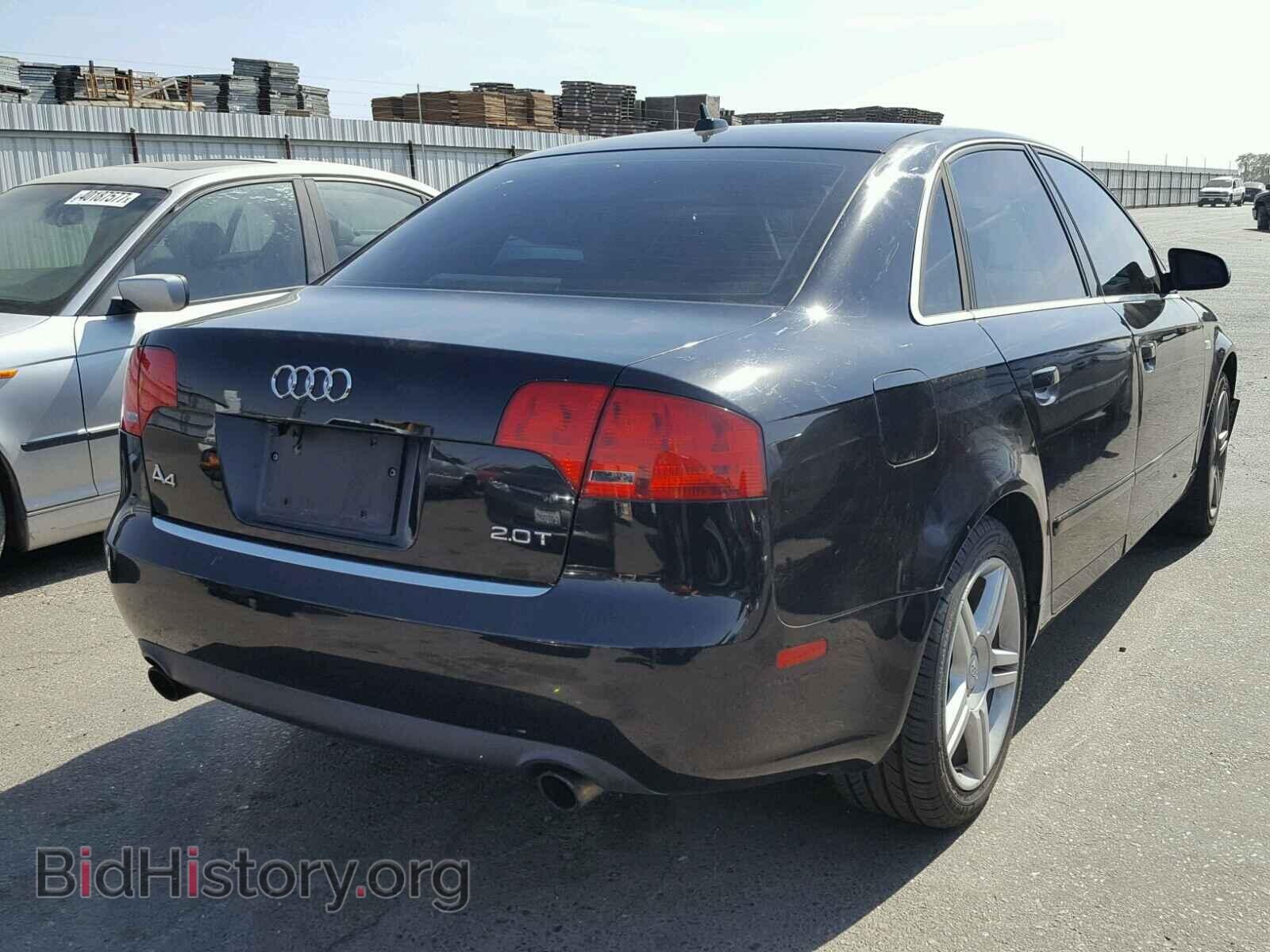 2007 AUDI A4 - VIN: WAUAF78E97A001287 - Photo 4
