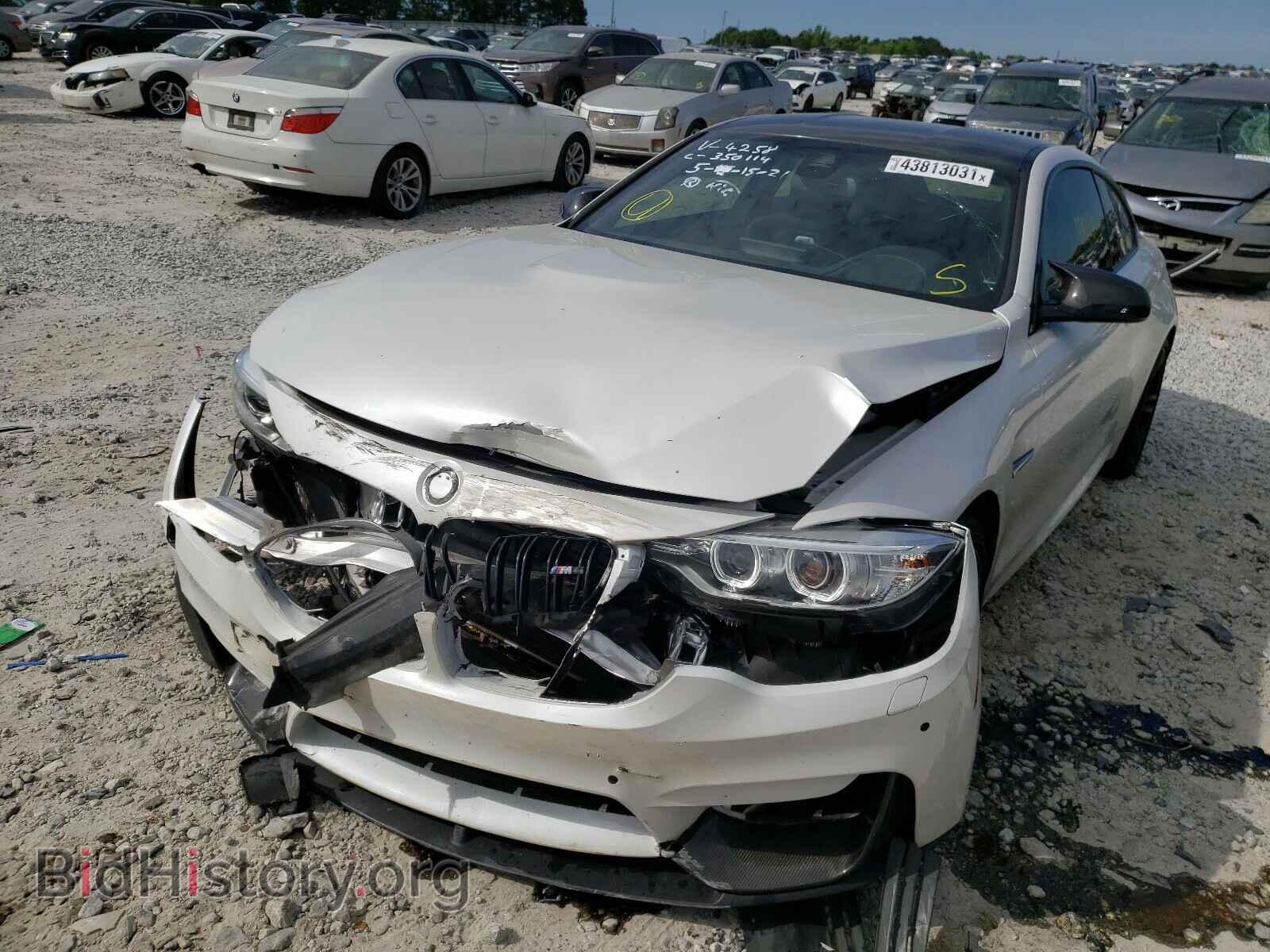 2017 BMW M4 - VIN: WBS3R9C33HA014258 - Photo 2