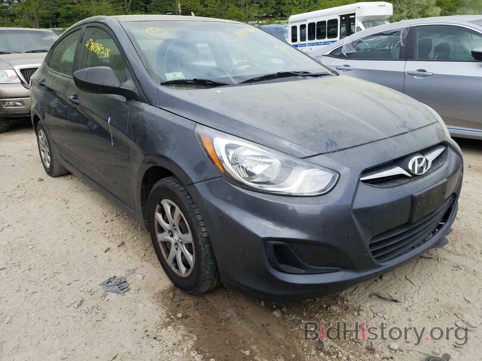 Photo KMHCT4AE1CU062814 - HYUNDAI ACCENT 2012