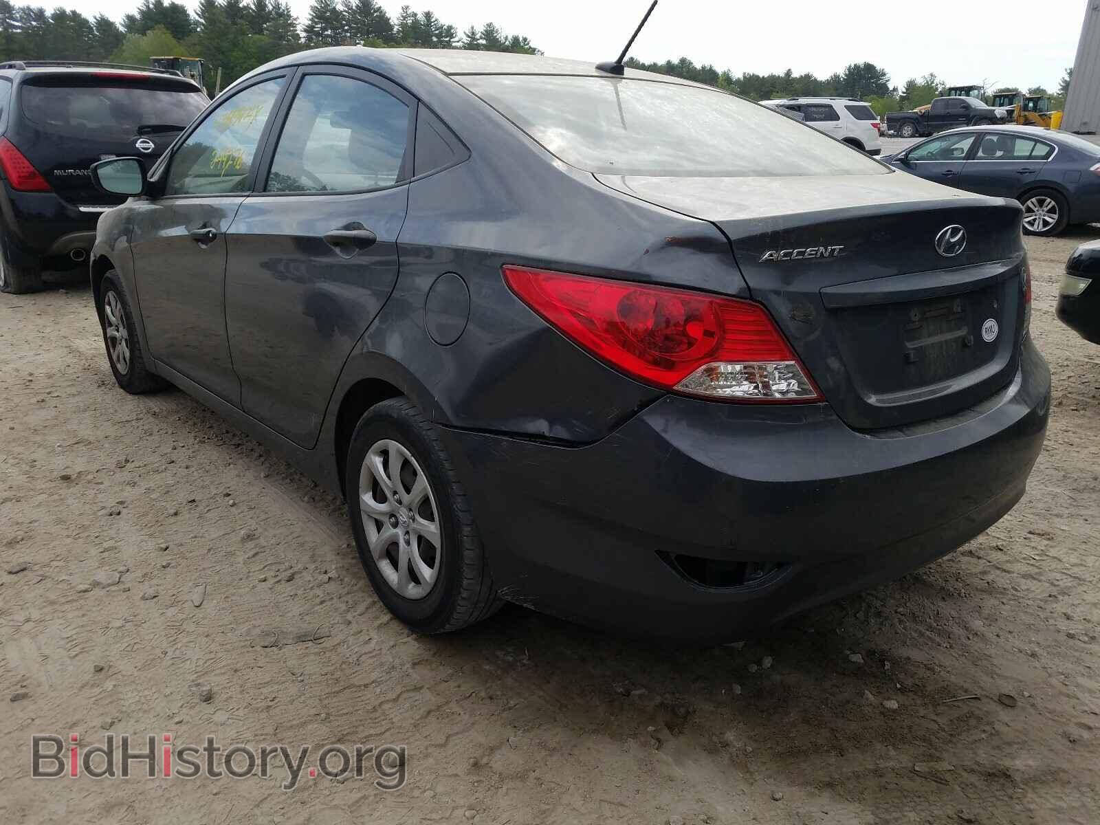 2012 HYUNDAI ACCENT - VIN: KMHCT4AE1CU062814 - Фото 3