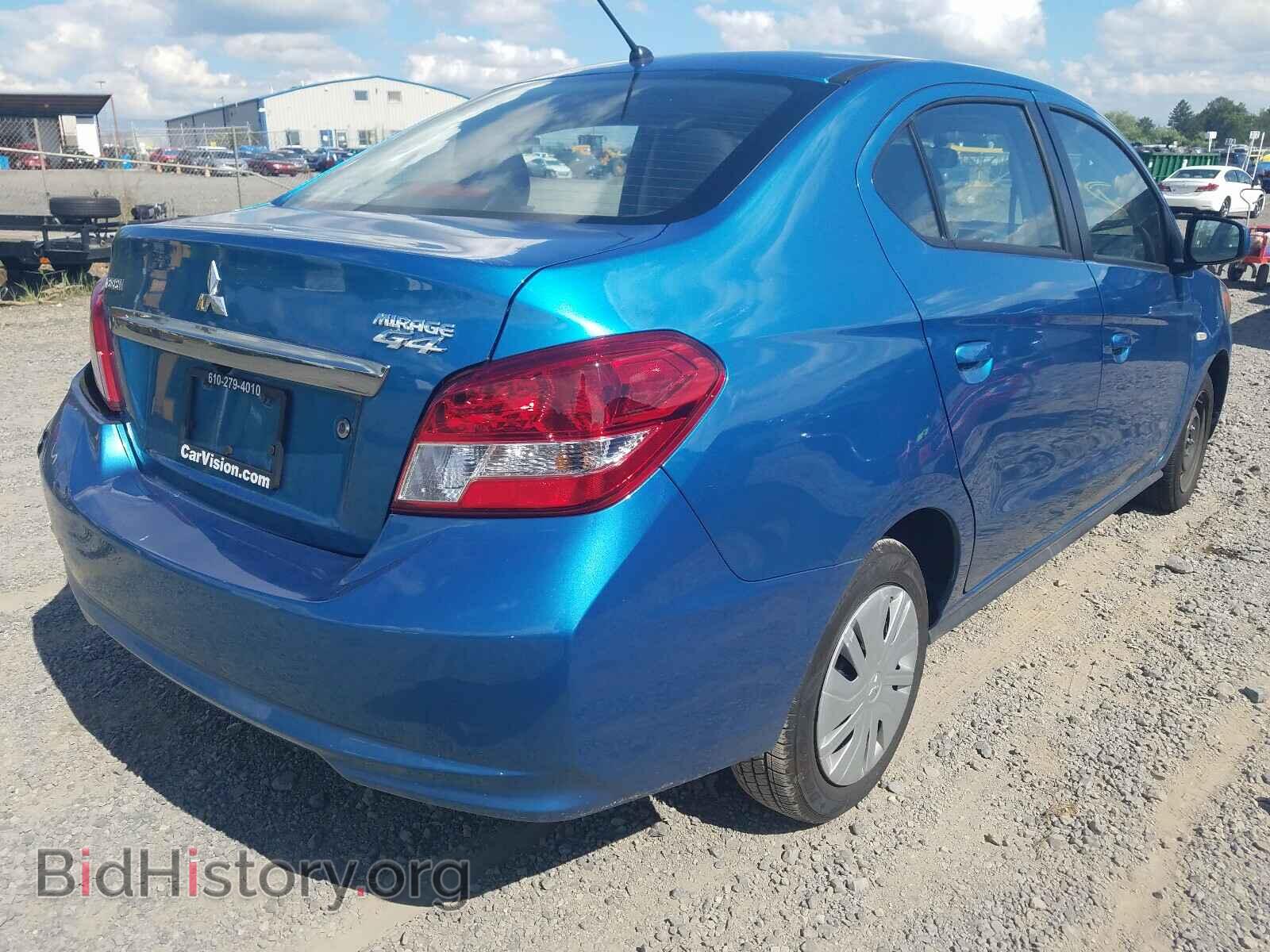 2019 MITSUBISHI MIRAGE - VIN: ML32F3FJ1KHF18704 - Фото 4