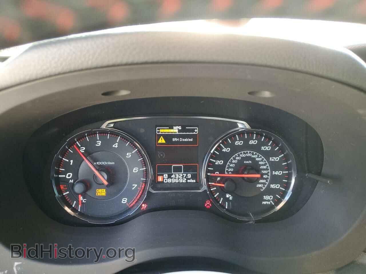 2019 SUBARU WRX - VIN: JF1VA1B65K9809346 - Фото 9
