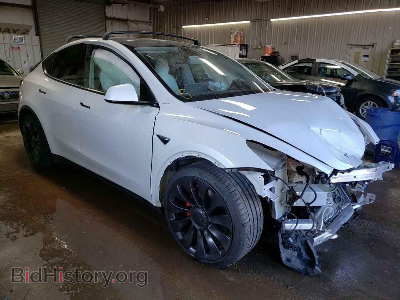 2021 TESLA MODEL Y - VIN: 5YJYGDEF2MF267733 - Photo 4