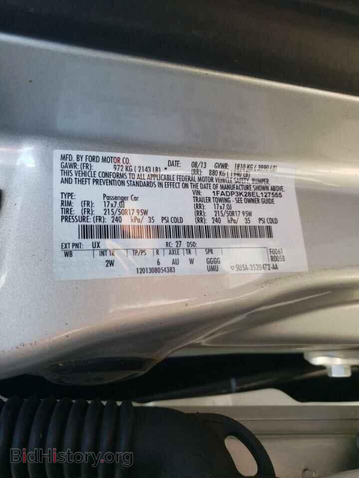 2014 FORD FOCUS - VIN: 1FADP3K28EL127555 - Photo 10