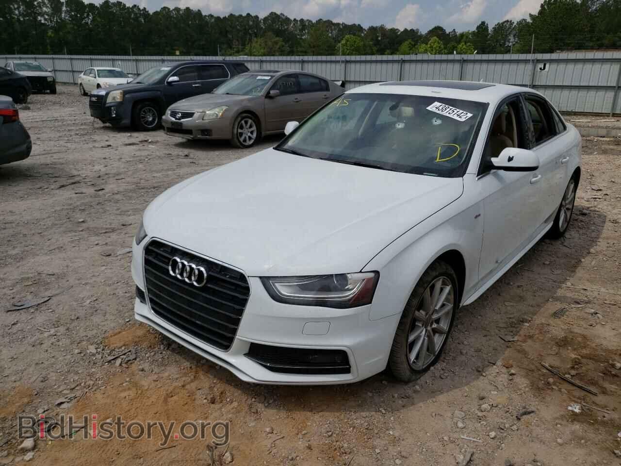 2014 AUDI A4 - VIN: WAUFFAFL5EA041058 - Фото 2