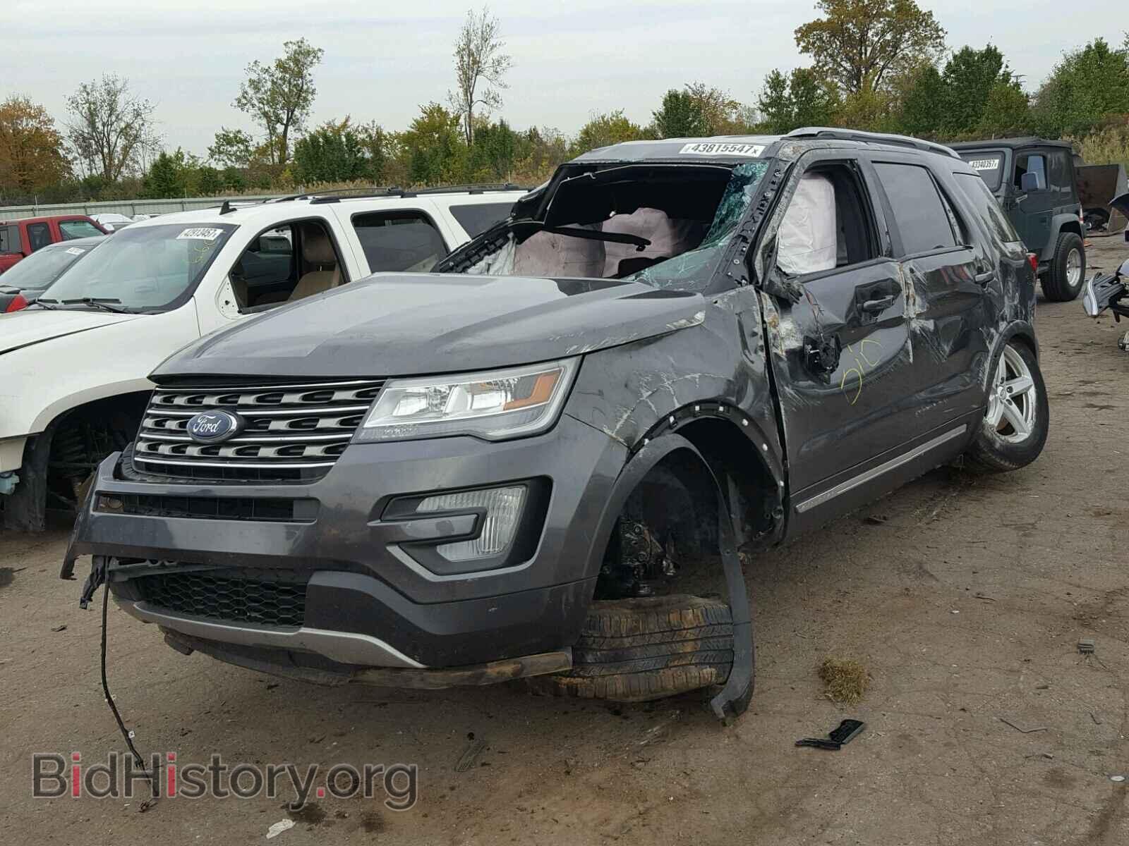 2016 FORD EXPLORER - VIN: 1FM5K8D82GGB41065 - Фото 2
