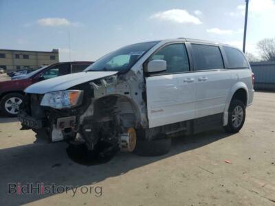 2016 Dodge CARAVAN SXT, white — VIN 2C4RDGCG6GR396643, Copart