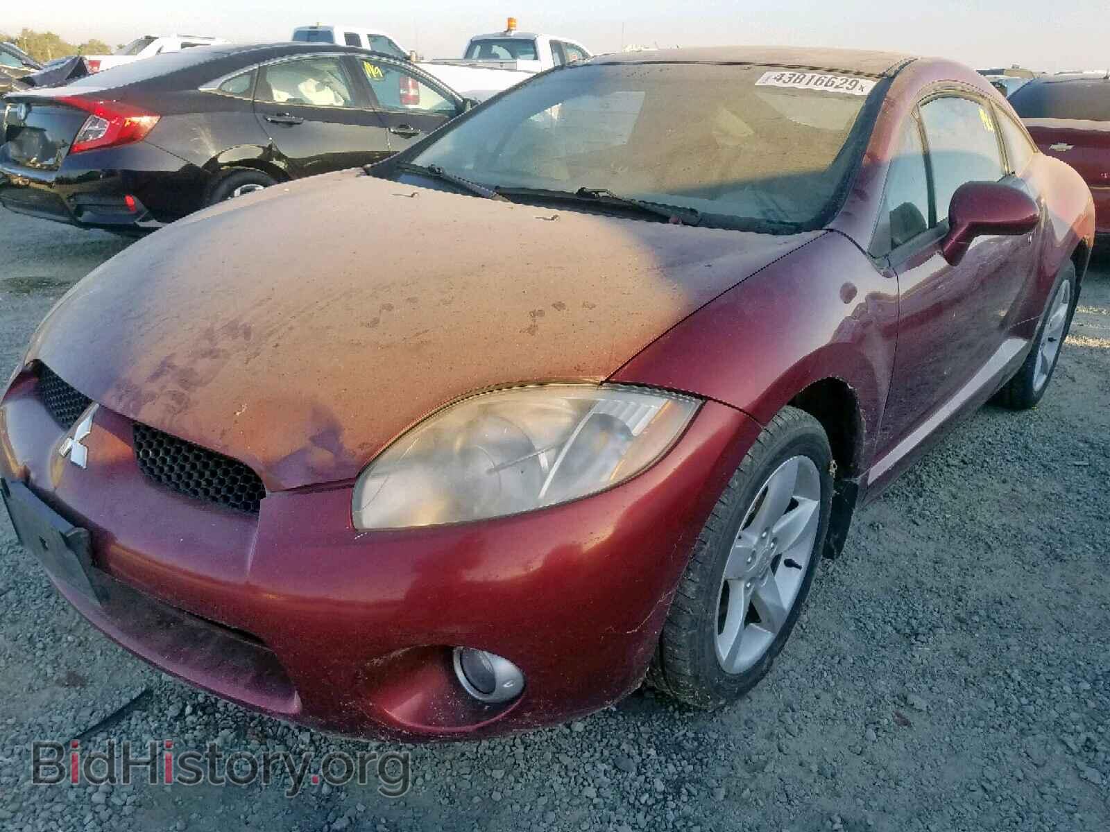 2006 MITSUBISHI ECLIPSE - VIN: 4A3AK24F76E034647 - Фото 2