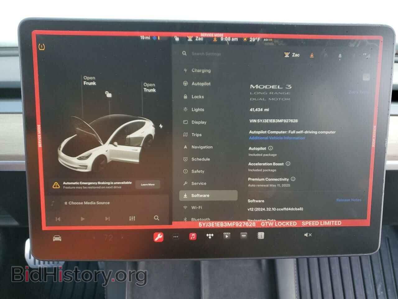 2021 TESLA MODEL 3 - VIN: 5YJ3E1EB3MF927628 - Фото 9