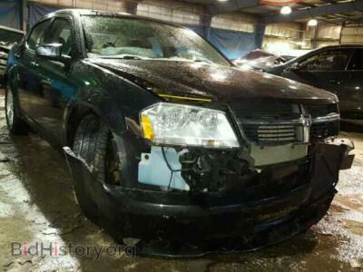 2009 Dodge AVENGER Avenger SX, черный — VIN 1B3LC56D39N507407, Copart