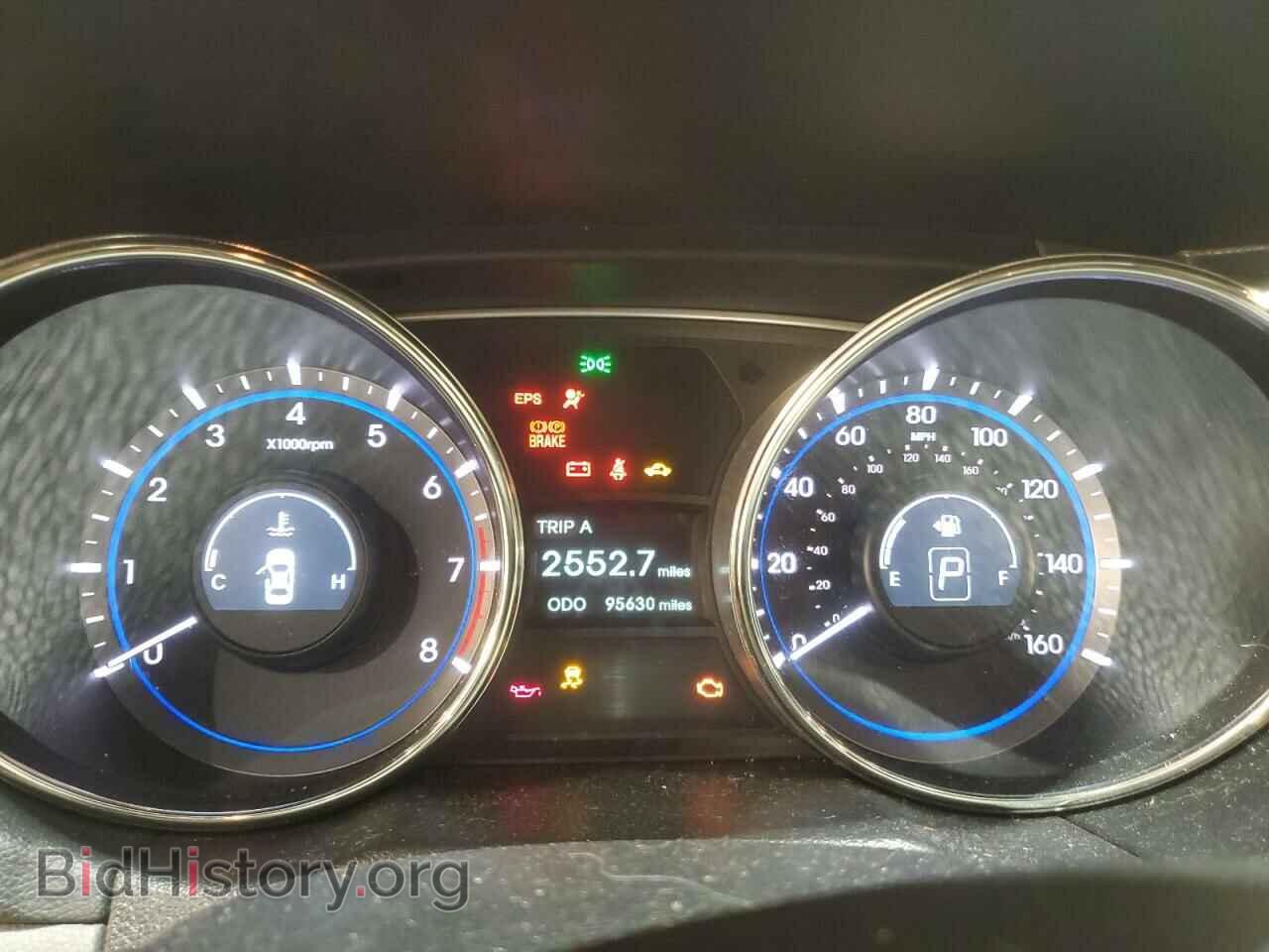 2012 HYUNDAI SONATA - VIN: 5NPEC4AB5CH411809 - Фото 9