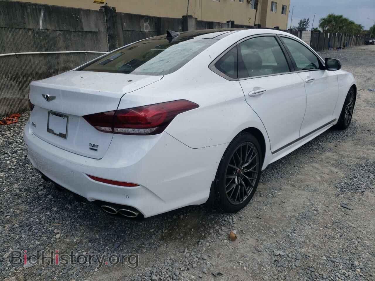 2019 GENESIS G80 - VIN: KMHGN4JB2KU296704 - Фото 4