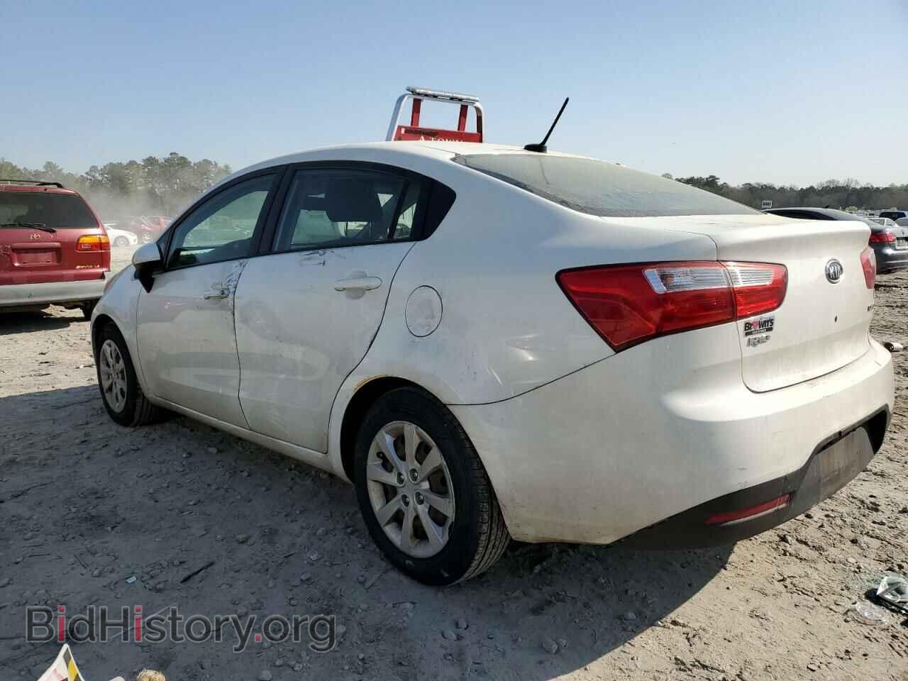 2012 KIA RIO - VIN: KNADN4A3XC6055928 - Фото 2