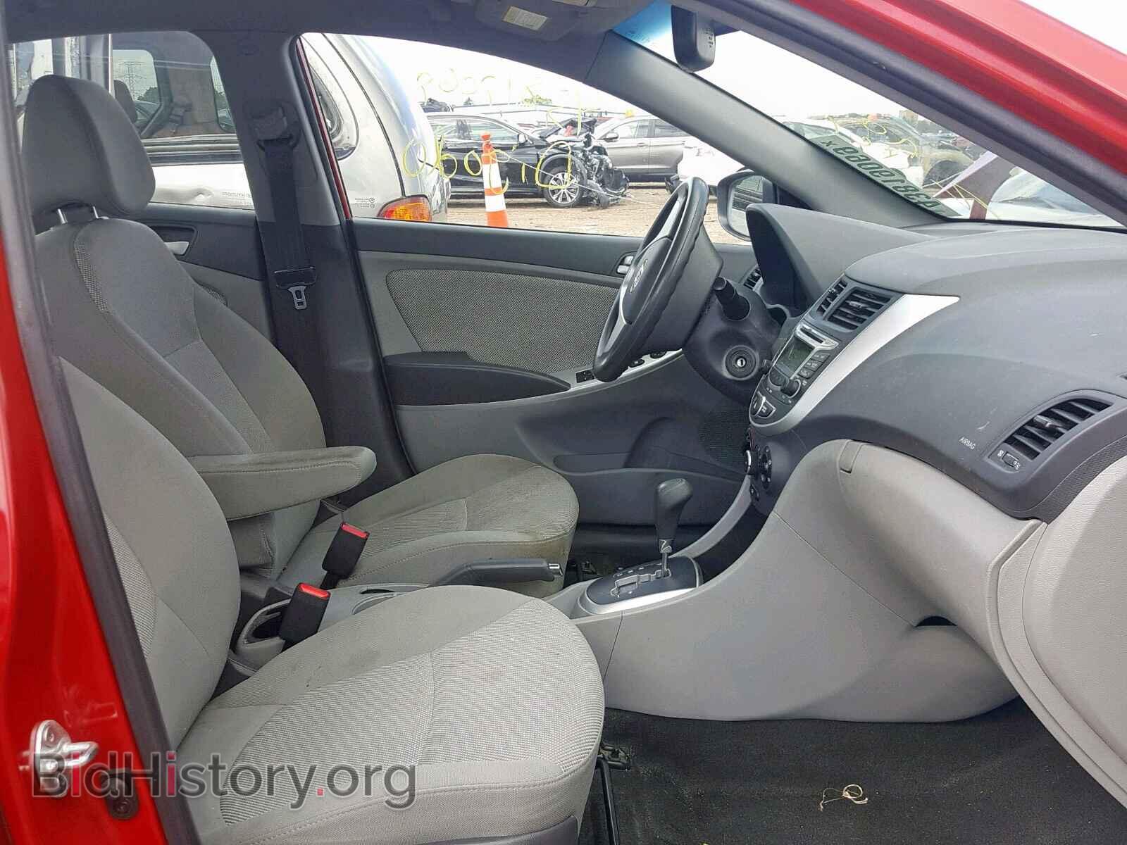 2013 HYUNDAI ACCENT - VIN: KMHCT4AEXDU401460 - Фото 5