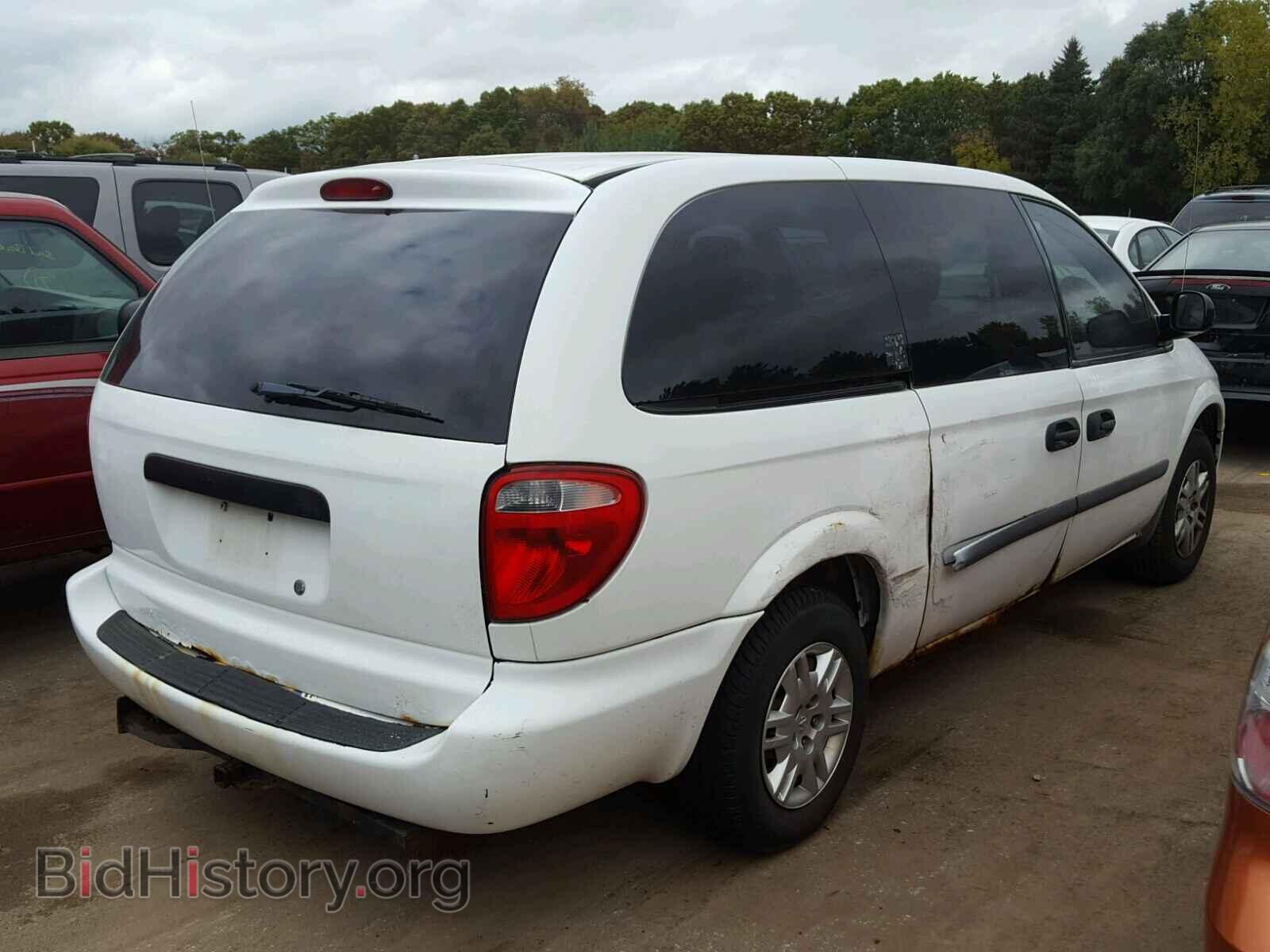 2007 DODGE CARAVAN - VIN: 1D4GP24R37B151754 - Фото 4