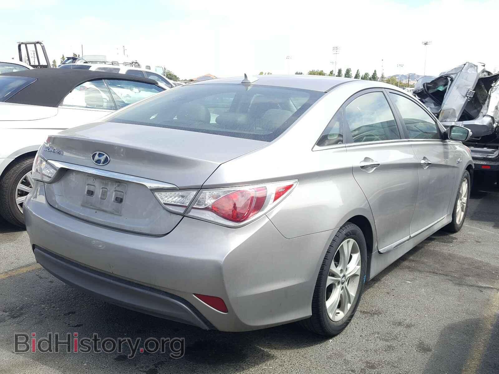 2012 HYUNDAI SONATA - VIN: KMHEC4A49CA041999 - Фото 4