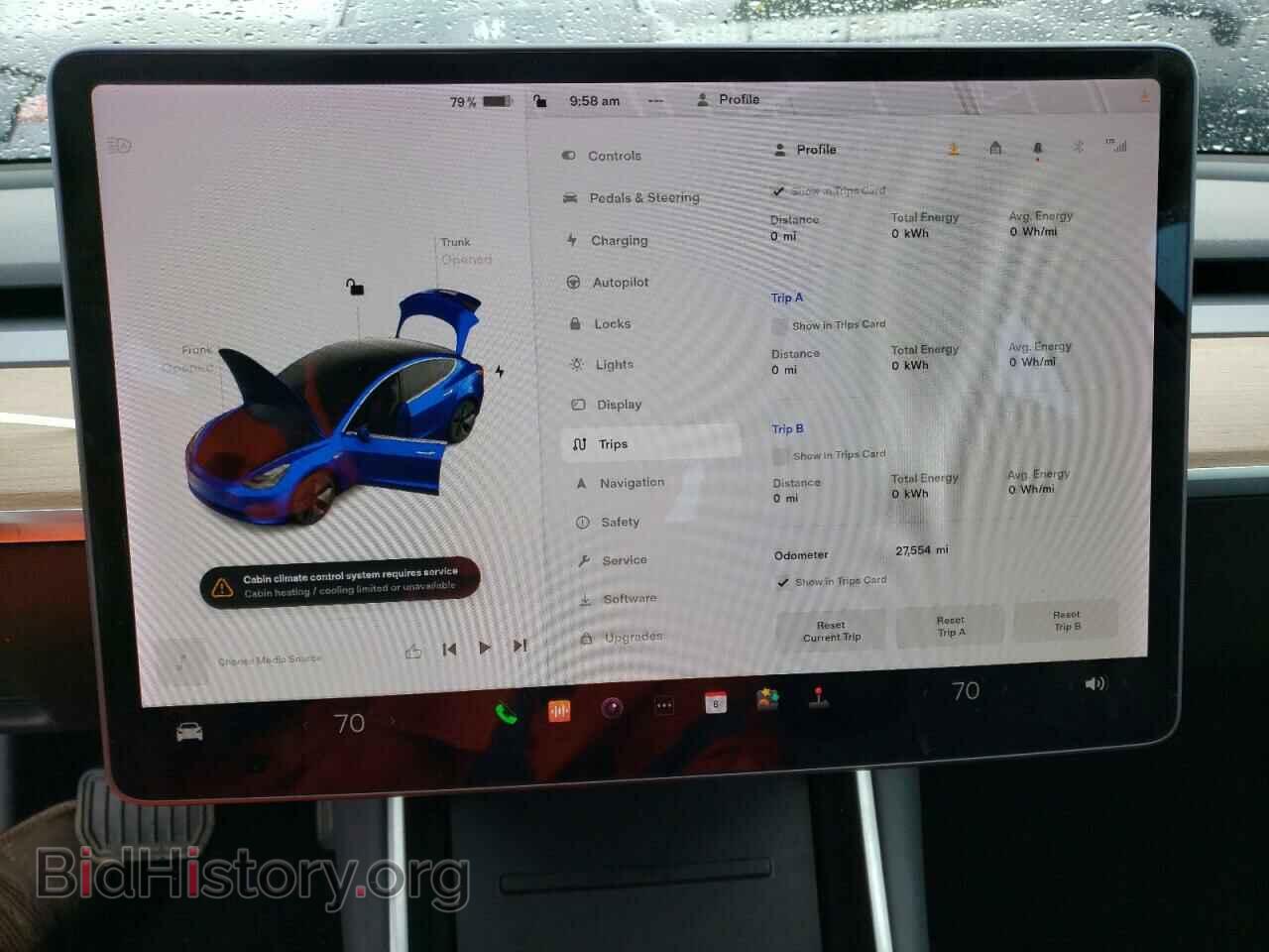 2019 TESLA MODEL 3 - VIN: 5YJ3E1EAXKF344736 - Фото 9